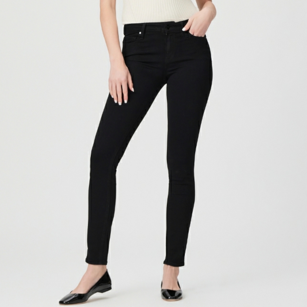 PAIGE Verdugo ultra skinny jeans black stretch size waist 31